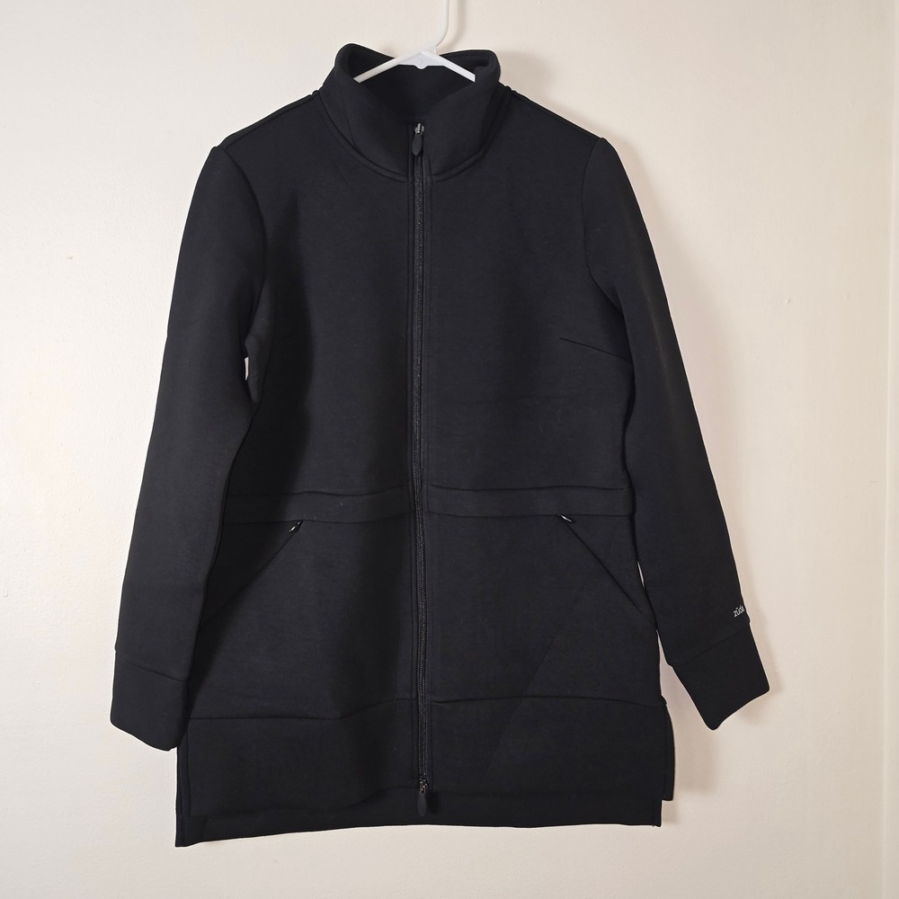 Zuda Jacket Scuba Zip Up Womens Extra Small Black